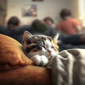 RonnyDee_cute_little_cat_sleeping_on_the_sofa._in_the_backgroun_07109737-70f9-4878-9d9b-c09c2de80756