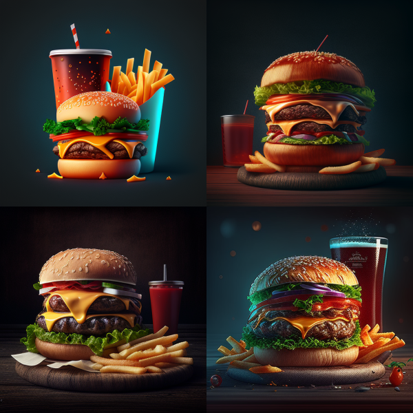 Burger Beispiele